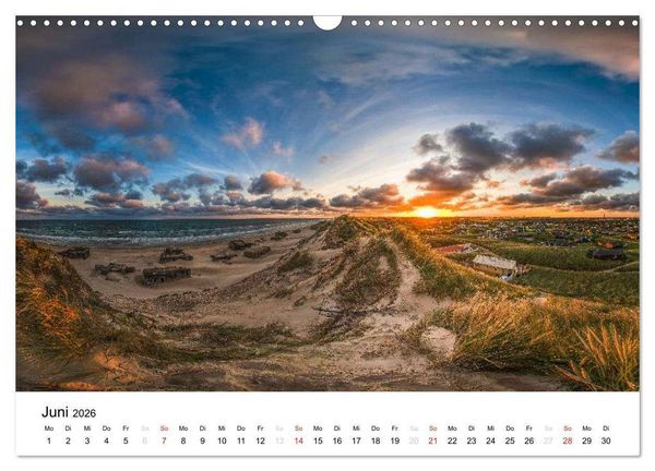 Produktbild: Lichter J&uuml;tlands (Wandkalender 2026 DIN A3 quer), CALVENDO Monatskalender