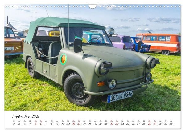 Produktbild: Trabi-Treffen (Wandkalender 2026 DIN A3 quer), CALVENDO Monatskalender