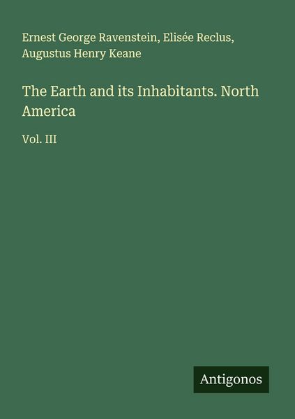 Produktbild: The Earth and its Inhabitants. North America
