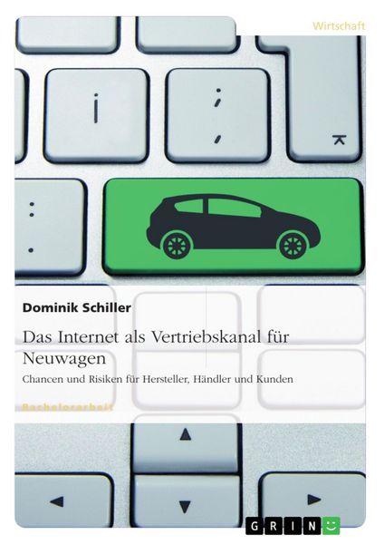 Produktbild: Das Internet als Vertriebskanal f&uuml;r Neuwagen