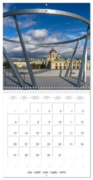 Produktbild: Austria - Vienna (Wall Calendar 2026 12 &times; 12 Inch) CALVENDO 12 Month Wall Calendar