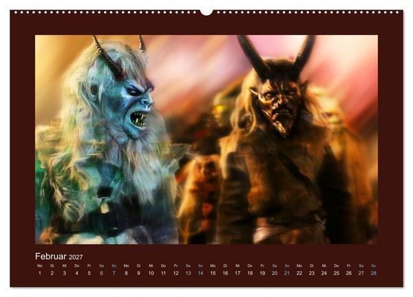 Produktbild: Tradition Rauhnacht (hochwertiger Premium Wandkalender 2027 DIN A2 quer), Kunstdruck in Hochglanz