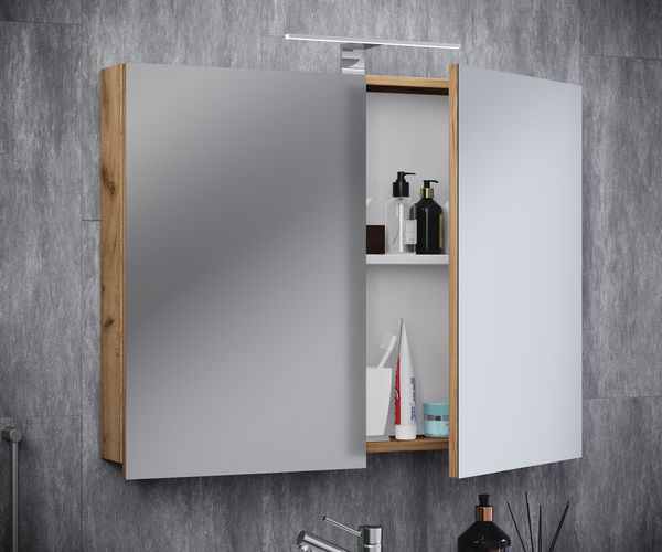 Produktbild: Spiegelschrank Spiegel Badezimmer Badinos 60x80 cm