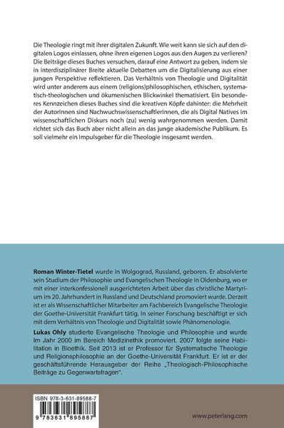 Produktbild: Theologie angesichts des Digitalen