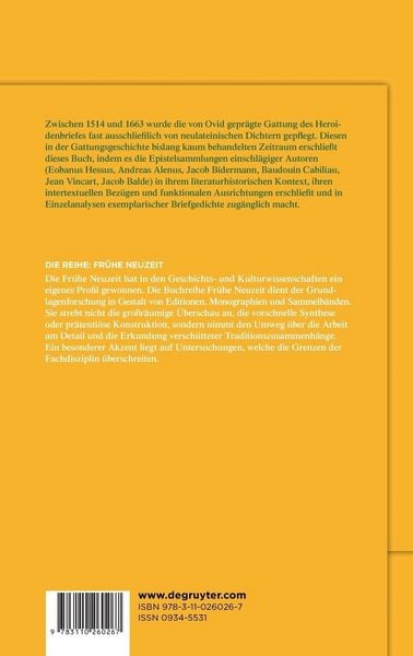 Produktbild: Der jesuitische Heroidenbrief