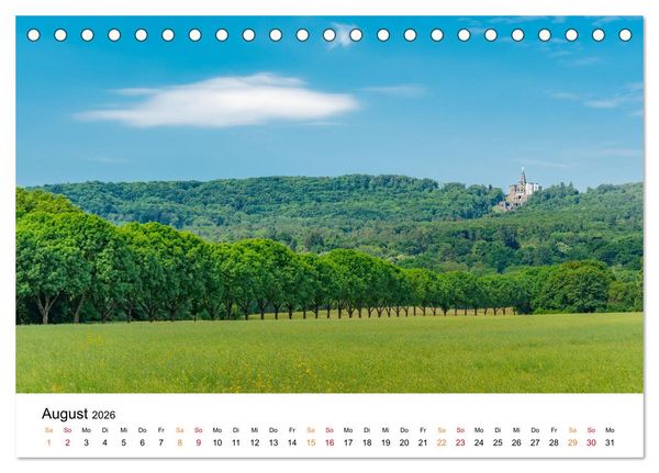 Produktbild: Kassel - wundersch&ouml;ne Stadt in Nordhessen (Tischkalender 2026 DIN A5 quer), CALVENDO Monatskalender