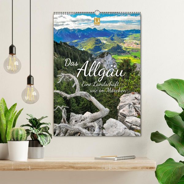 Produktbild: Das Allg&auml;u &ndash; eine Landschaft wie im M&auml;rchen (Wandkalender 2026 DIN A2 hoch), CALVENDO Monatskalender
