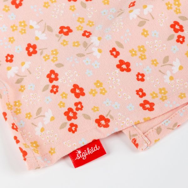 Produktbild: Sigikid 31274 - Baby Schnuffeltuch Hase, wei&szlig;/rosa/Blumenmuster, Farmhouse Family