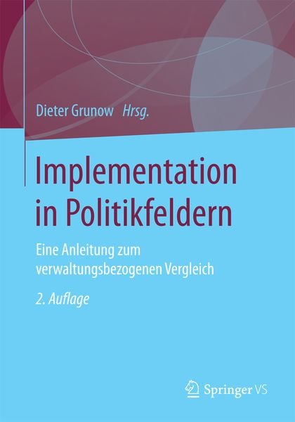 Produktbild: Implementation in Politikfeldern