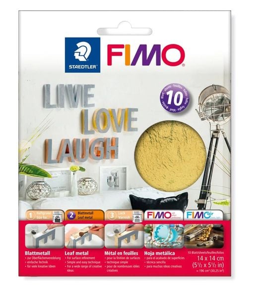 STAEDTLER Blattmetall FIMO® gold