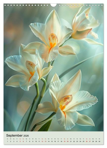 Produktbild: Orchideen Poesie (Wandkalender 2026 DIN A3 hoch), CALVENDO Monatskalender