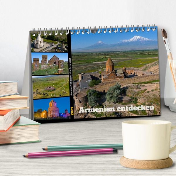 Produktbild: Armenien entdecken (Tischkalender 2027 DIN A5 quer), CALVENDO Monatskalender