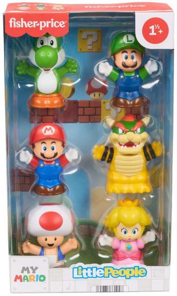 Fisher-Price Little People Super Mario Multipack