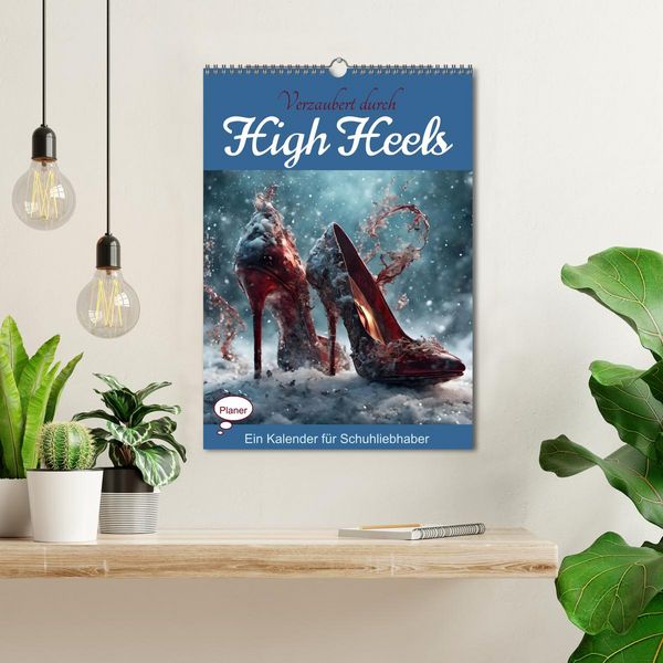 Produktbild: Verzaubert durch High Heels &ndash; Ein Kalender f&uuml;r Schuhliebhaber (Wandkalender 2026 DIN A3 hoch), CALVENDO Monatskalender