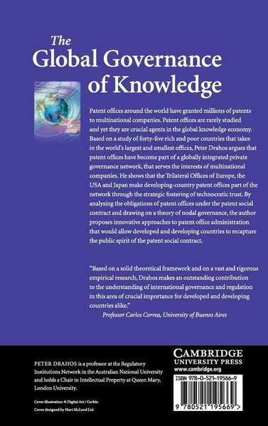 Produktbild: The Global Governance of Knowledge