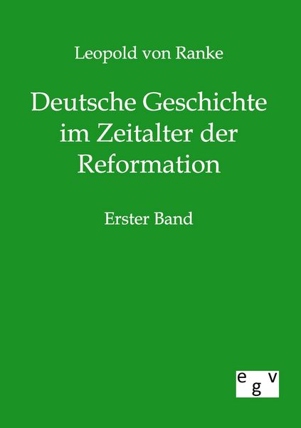 Produktbild: Deutsche Geschichte im Zeitalter der Reformation