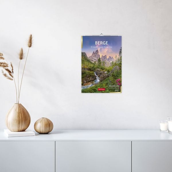 Produktbild: Berge Wochenplaner 2027 - 53 faszinierende Fotografien