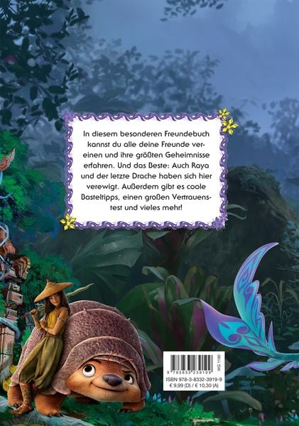 Produktbild: Disney Raya und der letzte Drache: Mein Freundebuch