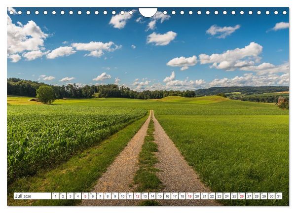 Produktbild: Kanton Thurgau (Wandkalender 2026 DIN A4 quer), CALVENDO Monatskalender
