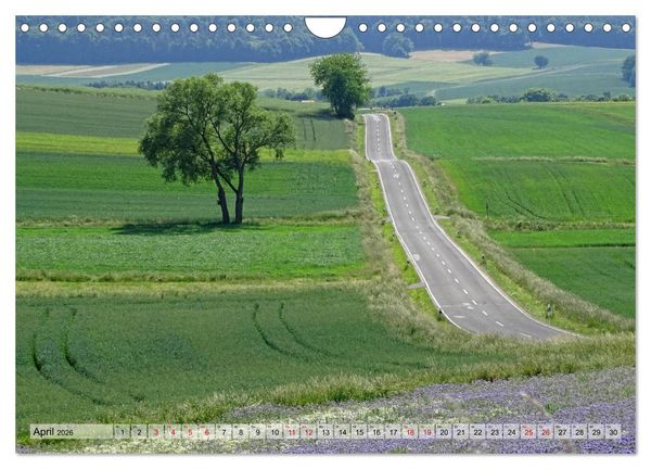Produktbild: Wunderbares Th&uuml;ringen - Landschaften (Wandkalender 2026 DIN A4 quer), CALVENDO Monatskalender