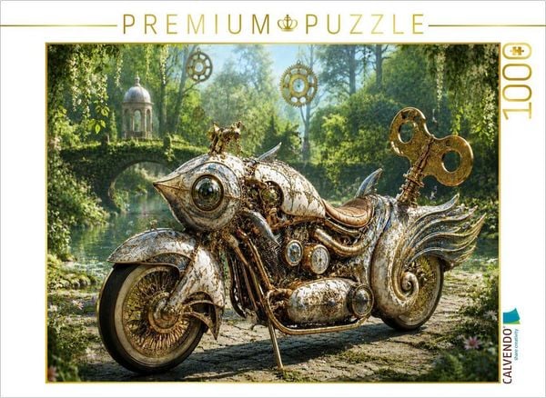 CALVENDO Puzzle Der Goldene Koi | 1000 Teile Lege-Größe 64 × 48 cm Foto-Puzzle für glückliche Stunden