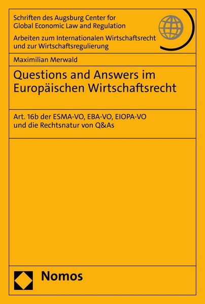Produktbild: Questions and Answers im Europ&auml;ischen Wirtschaftsrecht