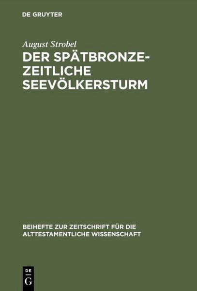 Produktbild: Der sp&auml;tbronzezeitliche Seev&ouml;lkersturm