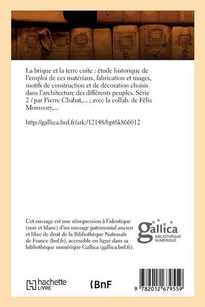 Produktbild: La brique et la terre cuite