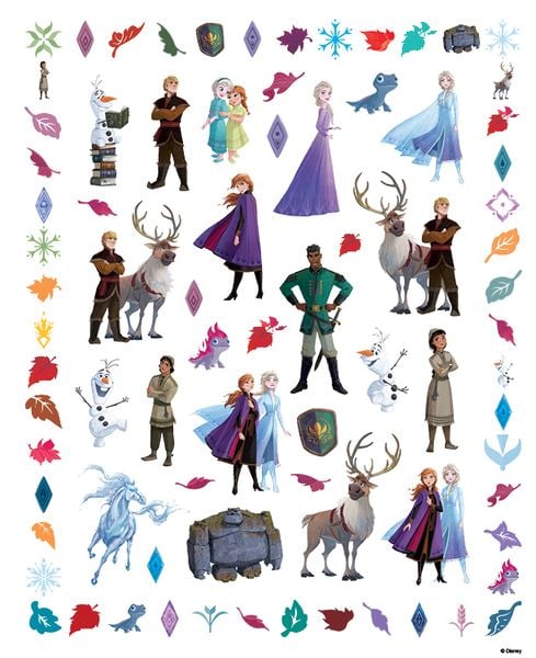Produktbild: Disney Die Eisk&ouml;nigin 2: 500 Sticker - Stickern - R&auml;tseln - Ausmalen