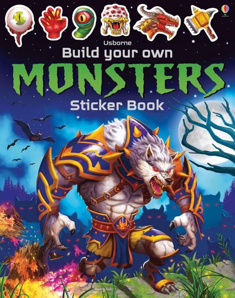 Produktbild: Build Your Own Monsters Sticker Book