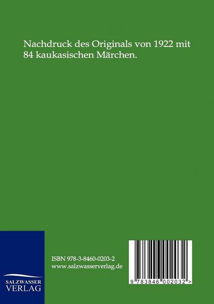 Produktbild: Kaukasische M&auml;rchen