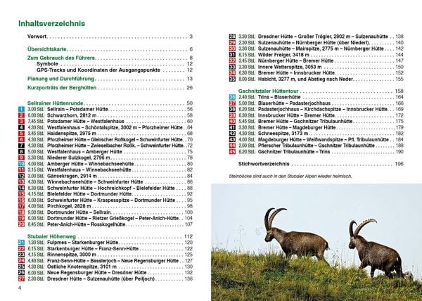 Produktbild: Stubaier Höhenweg, Sellrainer Hüttenrunde, Gschnitztaler Hüttentour