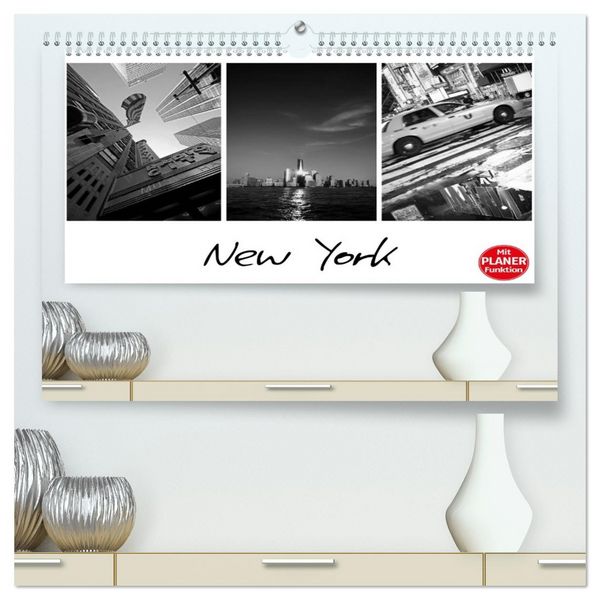 Produktbild: New York (hochwertiger Premium Wandkalender 2026 DIN A2 quer), Kunstdruck in Hochglanz