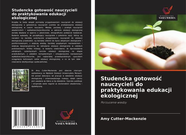 Produktbild: Studencka gotowo&iquest;&iquest; nauczycieli do praktykowania edukacji ekologicznej