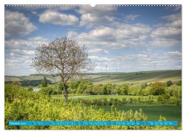 Produktbild: Natur pur - Volkach am Main (Wandkalender 2026 DIN A2 quer), CALVENDO Monatskalender