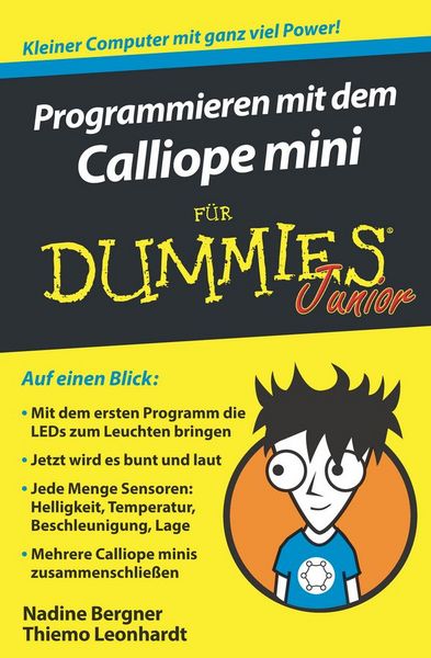 Produktbild: Programmieren mit dem Calliope mini f&uuml;r Dummies Junior
