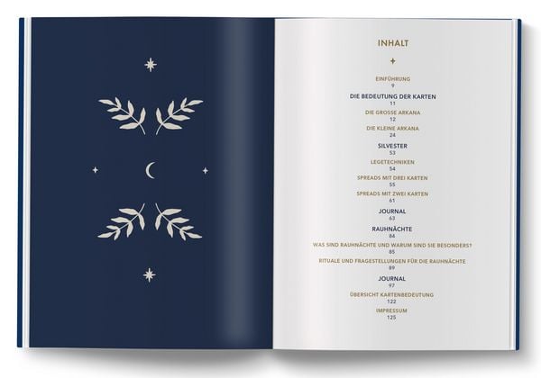 Produktbild: Tarot Journal f&uuml;r Rauhn&auml;chte und Jahreswende