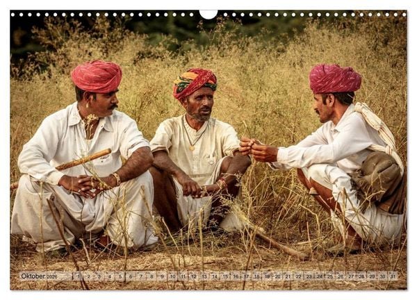 Produktbild: Alltag in Indien (Wandkalender 2026 DIN A3 quer), CALVENDO Monatskalender
