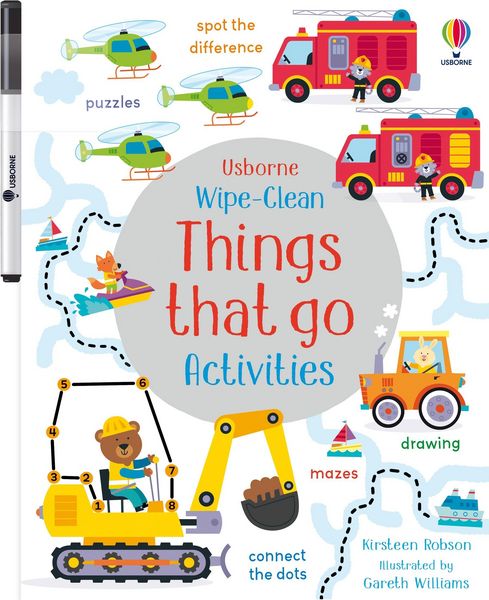 Produktbild: Wipe-Clean Things That Go Activities