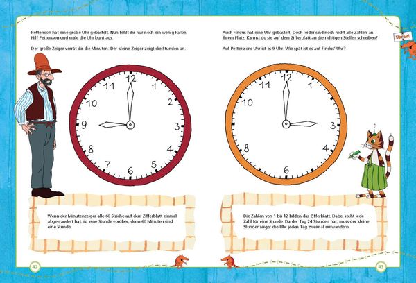 Produktbild: Pettersson und Findus: Kannst du schon die Uhr lesen?