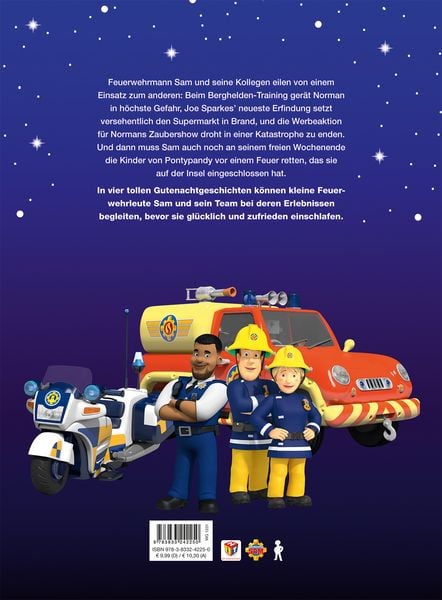 Produktbild: Feuerwehrmann Sam: Neue Geschichten zur Guten Nacht