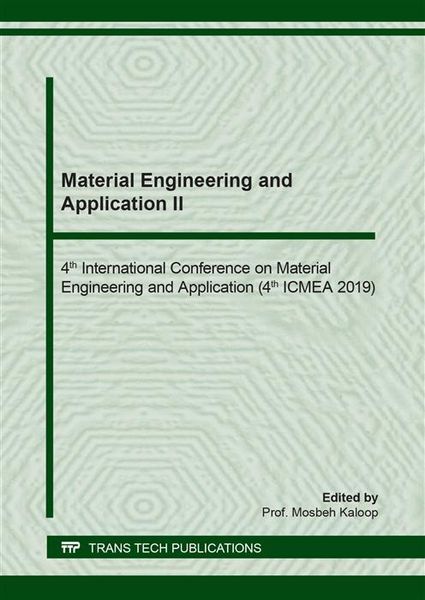 Produktbild: Material Engineering and Application II