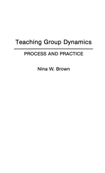 Produktbild: Teaching Group Dynamics