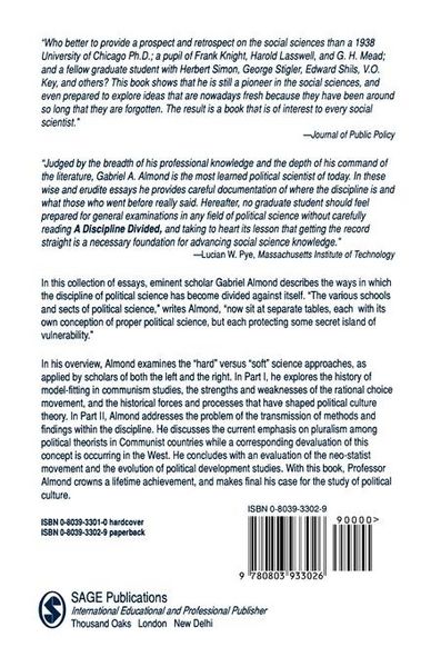 Produktbild: A Discipline Divided