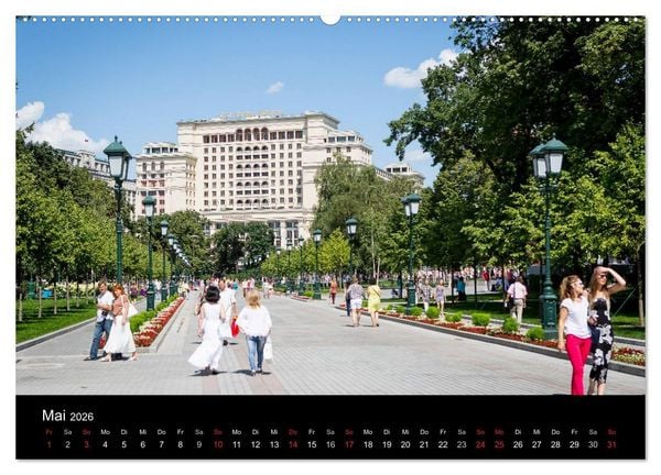 Produktbild: Moskau 2026 (hochwertiger Premium Wandkalender 2026 DIN A2 quer), Kunstdruck in Hochglanz