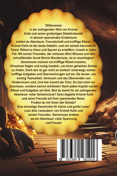 Produktbild: Die geheimnisvolle Schatzsuche - Ein Fall f&uuml;r Kr&uuml;mel Kalle und die Keksbande