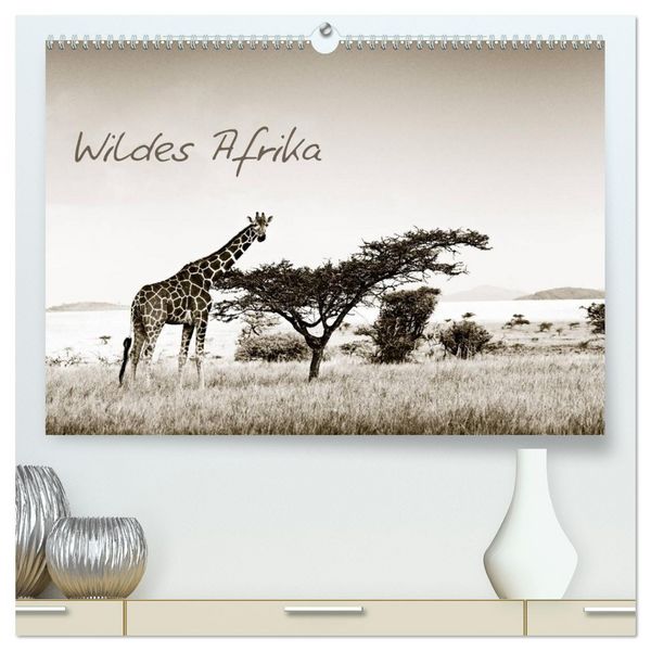 Produktbild: Wildes Afrika (hochwertiger Premium Wandkalender 2026 DIN A2 quer), Kunstdruck in Hochglanz