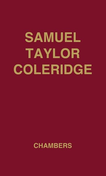 Produktbild: Samuel Taylor Coleridge