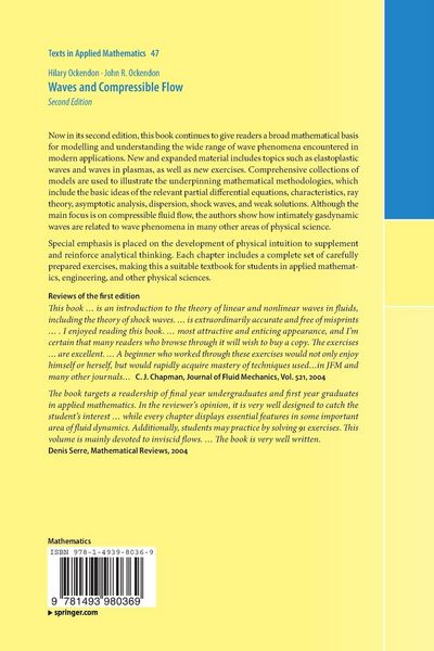 Produktbild: Waves and Compressible Flow