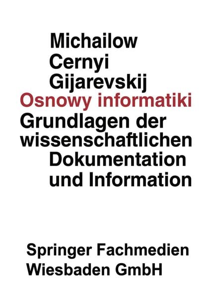 Produktbild: Osnowy informatiki